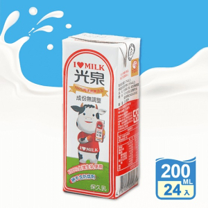 光泉牛乳-高鈣 (紙盒)