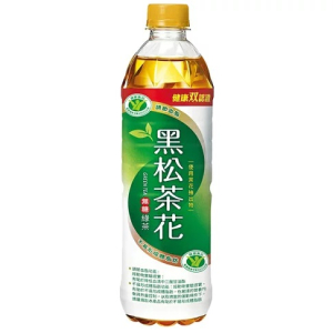 黑松茶花綠茶(無糖) 580ml