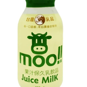 【混搭12瓶65折!特價$23.99】台農牛乳-果汁 200ml