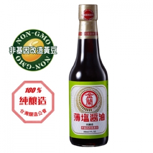 金蘭薄鹽醬油 500ml