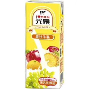 光泉牛乳-果汁(紙盒)