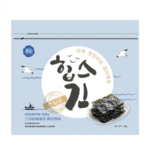 雋品三切岩燒海苔-韓式原味 30g