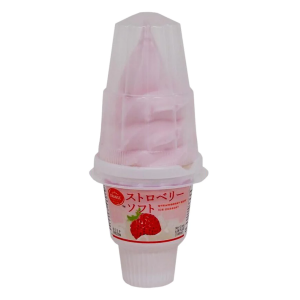 北海道草莓牛奶蛋捲冰淇淋 180ml