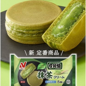 日本日冷車輪餅(抹茶) 65g x 5pcs